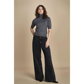 Birgitte Herskind Turtlenecks, female, Gray, S, Perry Knit Blouse