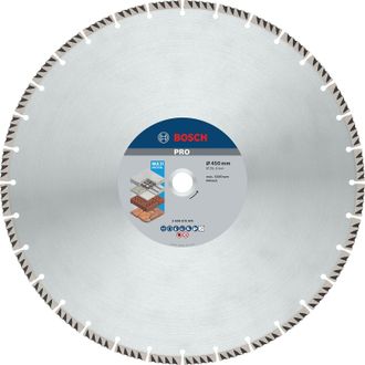 Bosch Pro Multi Material Disco De Diamante 450 X 25,4 Mm - 2608615074