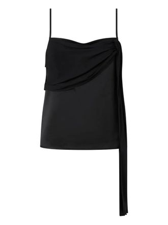 Pinko layered cami top - Black