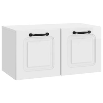 vidaXL Mueble Para Tv De Pared Brillante 59,5 X 31 X 30 Cm Vidaxl