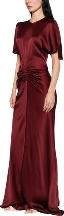 Victoria Beckham Isabella Gown - Dames - Avondkleed - Rood - 2XS - Kleedjes