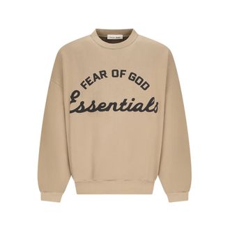 Fear of God Sweatshirts, male, Beige, Size: 2XL Training 90s Crewneck Sweatshirt