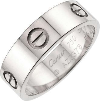 Cartier White Gold (18K) Band Ring (Pre-Owned)
