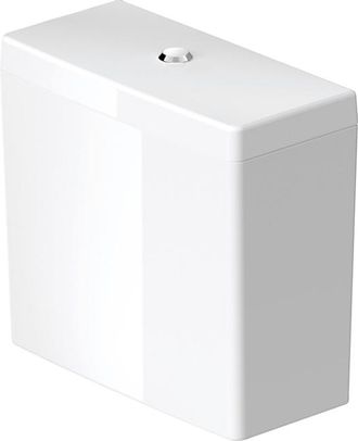 Duravit Starck 3 Duoblokreservoir + binnenwerk 4.5L aansluiting onderaan links - wit