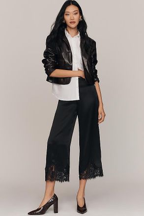 Reformation Carolina Silk Lace Pants