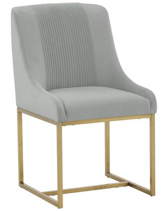 TOV Furniture Tov Furniture Lisa Pleated Velvet Dining Chair