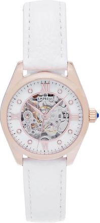 Empress Magnolia White Dial Ladies Watch EMPEM3606