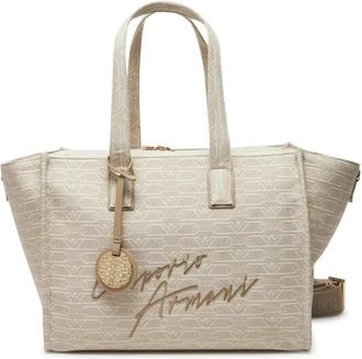 Emporio Armani Tote Bag - Dames - Shoppers - Beige - ONE Size - Tassen
