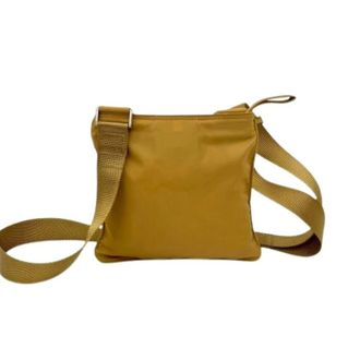 Prada Vintage, unisex, Beige, ONE Size, Nylon, Pre-owned Vintage Pochette Schoudertas