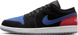 Nike Jordan Mens Air Jordan 1 Low Shoes in Black | 553558-049