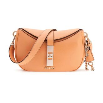 Guess Tassen, Dames, Roze, ONE Size, Polyester, Brooke Charm Schoudertas