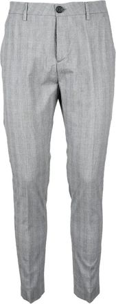 Aglini Aglini Cotton Stretch Pants - Grey
