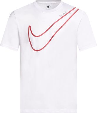 Nike Just Do It T Shirt (XX-Large) White