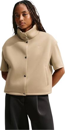 Nike Pre-Game Fleece Gilet - Dames - Sport - Beige - Maat: L Fleece