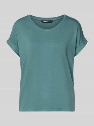 Only Regular Fit T-Shirt aus Viskose-Mix Modell MOSTER in Schilf, Gr&ouml;&szlig;e XL