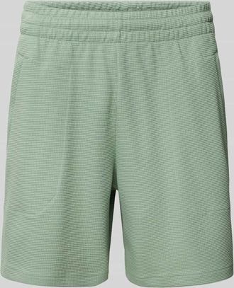 adidas Originals Regular Fit Sweatshorts mit Strukturmuster in Lind, Gr&ouml;&szlig;e XS