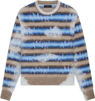 Amiri Gestreepte hoodie - Blauw