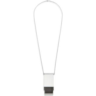 Rick Owens Mens Portable Ashtray Pendant Necklace in Palladium at Nordstrom