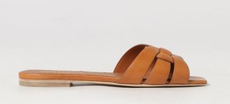 Saint Laurent Sandali mules Tribute in pelle di vitello liscia con tacco basso