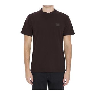 Stone Island Heren, Tops, Bruin, Maat: S Katoen