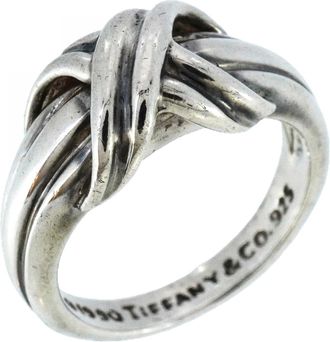 Tiffany & Co. Silver 925 Band Ring (Pre-Owned)