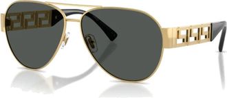 Versace Ve 2289 Zonnebril - unisex - Zonnebrillen - Geel - 61 MM - Accessoires