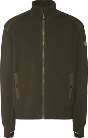 Moncler ZIP THROUGH CARDIGAN Size: XL, colour: GREEN