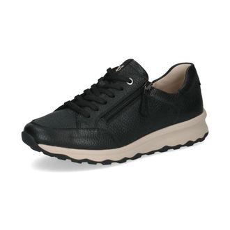 Caprice Sportieve Sneaker - Dames - Schoenen - Zwart - Maat: 42 EU Leer