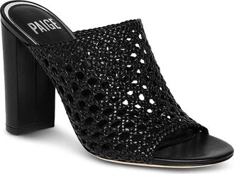 Paige Womens Shay Heeled Sandal In Black