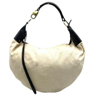 Gucci Pre-owned Shoulder Bags, female, Beige, Size: ONE SIZE Pre-owned Vintage Shoulder Bag