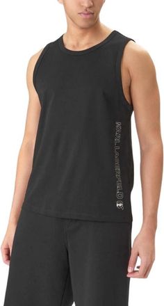 Karl Lagerfeld Tops > T-Shirts - Heren - Tops zonder mouwen - Zwart - M - Tops