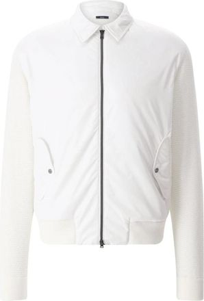 Herno Hybrid Jacket - Heren - Bomber jackets - Wit - 2XL - Jassen