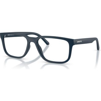 Arnette 56mm Rectangle optical glasses in Blue at Nordstrom