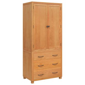 vidaXL Conjunto De Muebles De Almacenaje Con Caj&oacute;n 2 Uds. Marr&oacute;n Vidaxl