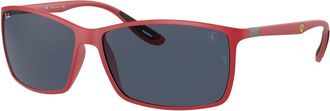 Ray-Ban RB4179M F62887 Mens Sunglasses Red Size 60
