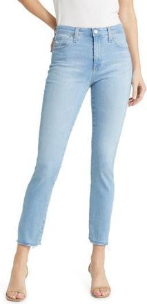 AG - Adriano Goldschmied Mari High Waist Ankle Slim Jeans in Sunlit at Nordstrom Rack, Size 23