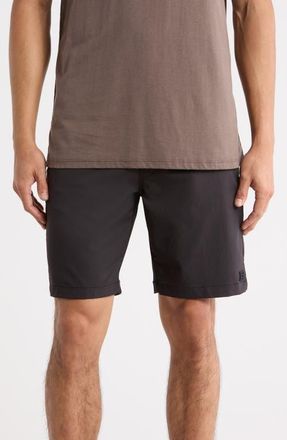 Billabong Surftrek Journey Hybrid Shorts in Black at Nordstrom, Size 30