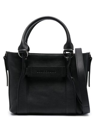 Longchamp small 3D tote bag - women - Calf Leather/Lambskin - OS - Black