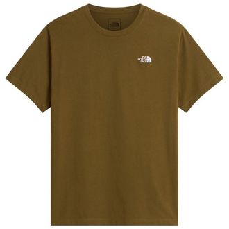 The North Face Evolution Simple Dome Short Sleeve T-Shirt f&uuml;r Herren | braun