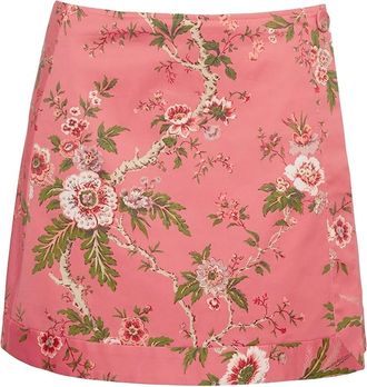 Cara Cara Rok met bloemenprint - Roze