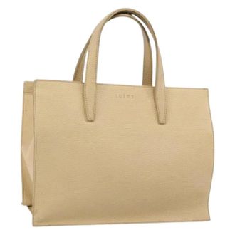 Loewe Pre-owned Handbags, female, Beige, Size: ONE SIZE Pre-owned Hand Bag