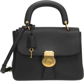 Burberry Pre-owned Handbags, female, Black, Size: ONE SIZE Pre-owned Vintage Handbag