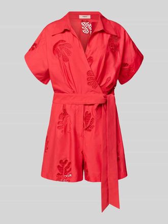 Suncoo Jumpsuit in Wickel-Optik Modell TRACY in Rot, Gr&ouml;&szlig;e XL