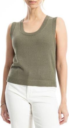 Max Studio Knit Shell Top in Army at Nordstrom Rack, Size X-Small