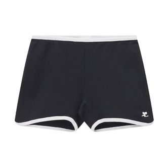 Courr&egrave;ges Training Shorts, female, Black, Size: M Training Shorts