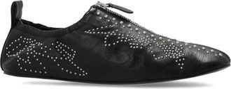 Chlo&eacute; Susanna Flat - Dames - Ballerinas - Zwart - 40 EU - Leer - Schoenen