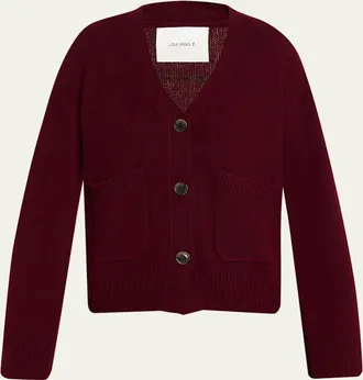 Lisa Yang Danni Cashmere V-Neck Cardigan