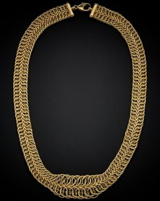 Italian Gold, Inc 14K Italian Gold Graduated Round Link Necklace