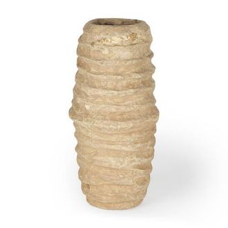 Mercana Kamli Small Paper Mache Vase in Beige at Nordstrom