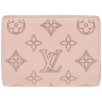 Louis Vuitton Pink Mahina Leather Wallet (Bi-Fold) (Pre-Owned)